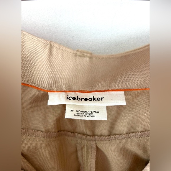 ICEBREAKER Hiking Pants in Sand - Picture 7 of 12